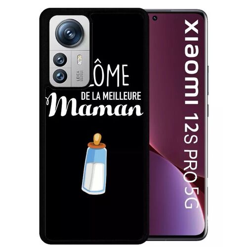Coque Pour Xiaomi 12s Pro - Diplome De La Meilleure Maman - Silicone - Noir