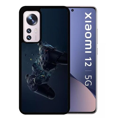 Coque Pour Xiaomi 12 5g - Manette 3d Xbox Game - Silicone - Noir