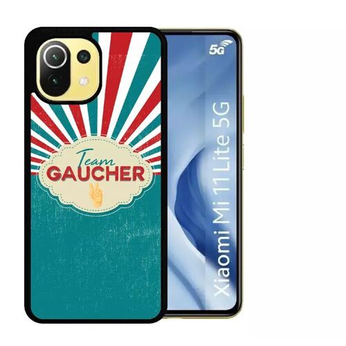 Coque Pour Xiaomi Mi 11 Lite 5g - Team Gauchers - Silicone - Noir