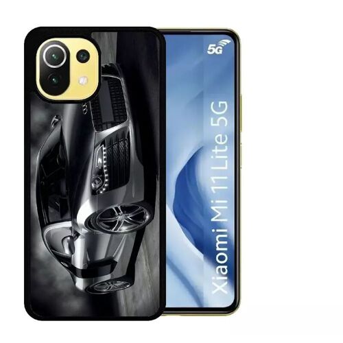 Coque Pour Xiaomi Mi 11 Lite 5g - R8 - Silicone - Noir