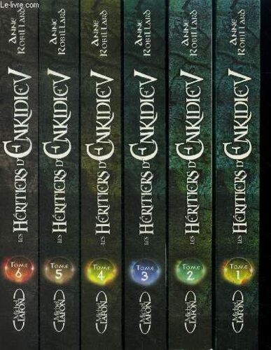 Les Héritiers D Enkidiev Tomes 1 À 6: Renaissance/Nouveau Monde/Les Dieux Ailés/Le Sactuaire/Abussos/Nemeroff