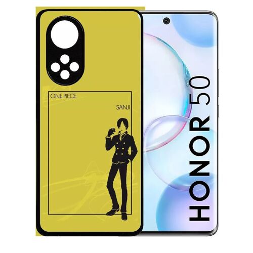 Coque Pour Honor 50 - One Piece Sanji - Silicone - Noir