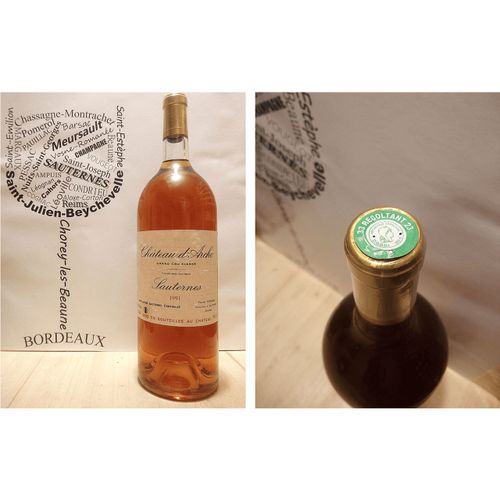 Magnum - Château D'arche 1991 - Sauternes - 2ème Grand Cru Classé - 150 Cl - Liquoreux