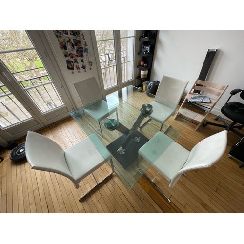 Table De Salle Et Ses Chaises Roche Bobois