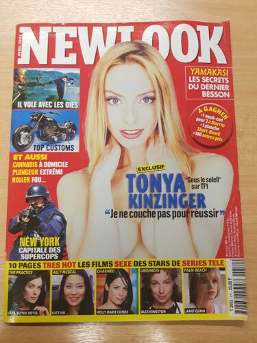 Newlook N° 211 : Tonya Kinzinger "Sous Le Soleil Sur Tf1" Je Ne Couche Pas Por Reussir