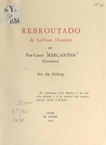 Résurgences De La Vaux (Suisse)