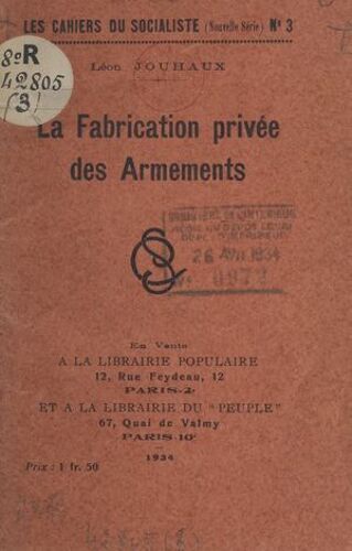 La Fabrication Privée Des Armements