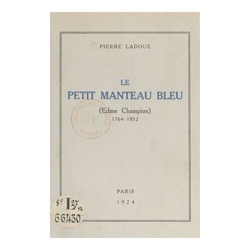 Le Petit Manteau Bleu
