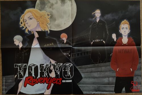 Affiche Du Manga " Tokyo Revengers ", Glénat.