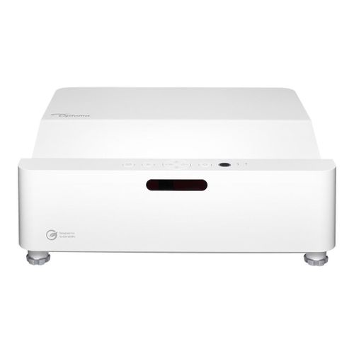 Optoma ZW410UST - Projecteur DLP - laser - 3D - 4000 lumens - WXGA (1280 x 800) - 16:10 - 720p - objectif à ultra courte focale - blanc
