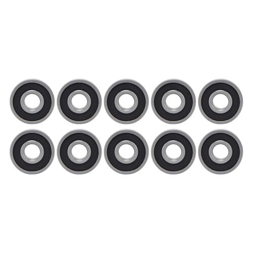 10 Pcs Profond Gorge Roulement À Billes Joints En Caoutchouc Extra Léger Série Accessoires Industriels629