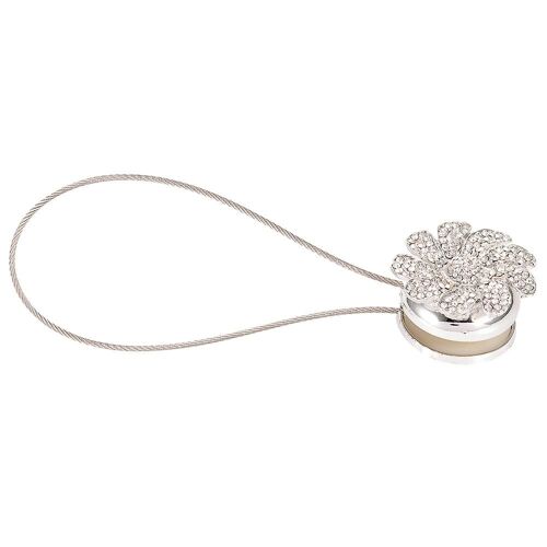 Magnétique Diamante Rideau embrasse support boucle Clip retenue cravate arrière décor à la maison