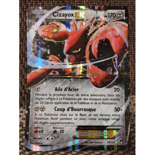 Pokémon Jumbo Cizayox Ex 76 / 122 Xy 2016 Grande Carte Géante