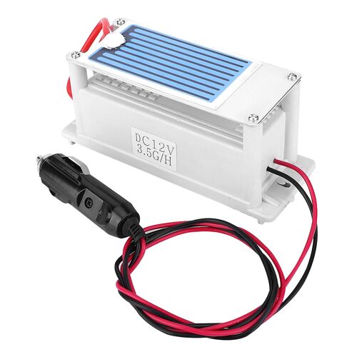 3.5g DC12V Intégré Voiture Ozoniseur Générateur D'ozoniseur Machine Purification D'air Outil De Nettoyage