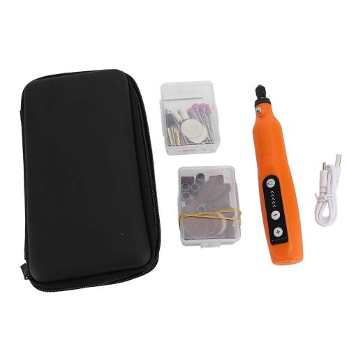 Mini kit d'outils rotatifs sans fil 5V 5 vitesses ensemble de perceuses électriques polyvalentes pour la gravure ponçage meulage polissage