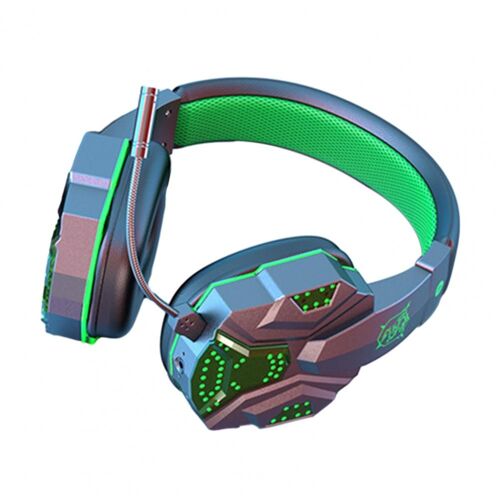 Green Black Casque de jeu sans fil, son surround, RVB, LED 7.1, sauna de jeu, téléphone avec micro antibruit, PS4, PC, Switch Gamer ""Nipseyteko""