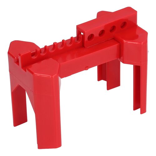 Dispositif de verrouillage de robinet à boisseau sphérique Serrure de sécurité réglable industrielle pour diamètre de tuyau DN8-DN50 ASBV-01