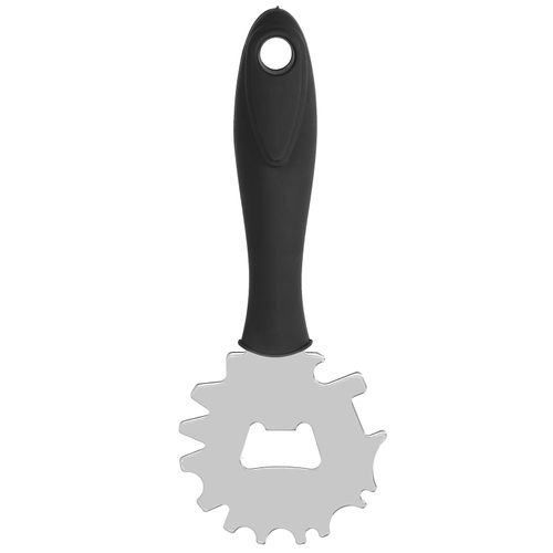 Grattoir de barbecue en acier inoxydable Outil de nettoyage de barbecue sans poils avec ouvre-bouteille de bière