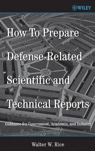 How To Prepare Defense-Related Scientific And Technical Reports