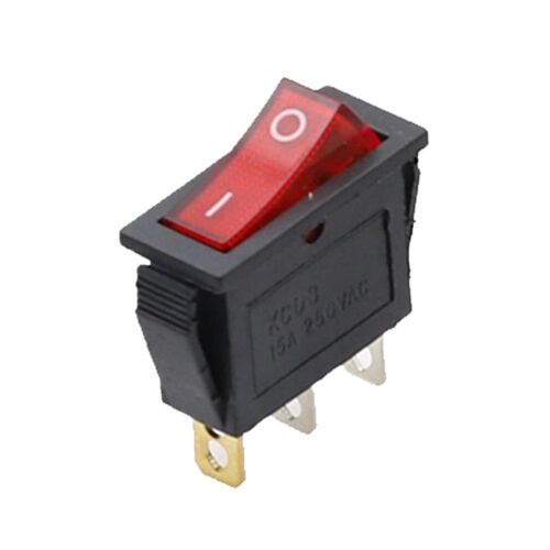 Interrupteur Wip On-Off-3 Pins-Rectange-12V-Max. 20A-Irs-101-Red