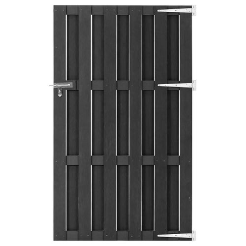 Prolenta Premium - Portillon Wpc 100x180 Cm Gris
