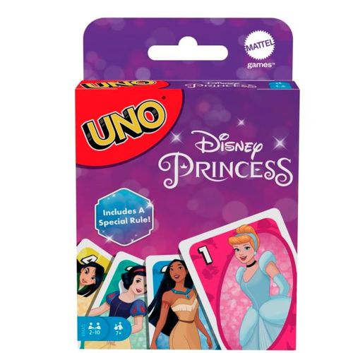 Mattel Uno Disney Princess Jeu De Cartes