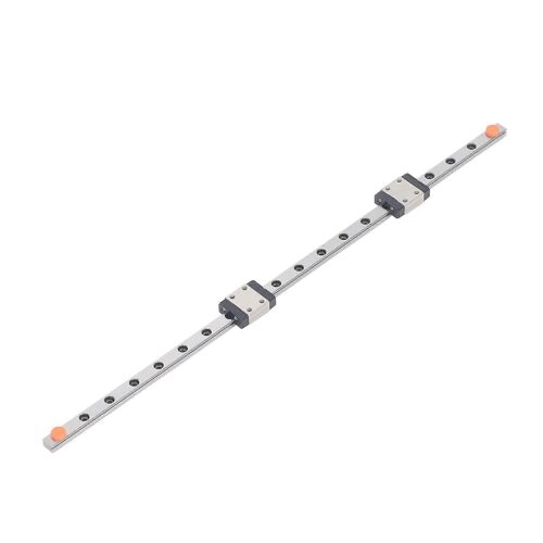 Mgn7c Rail De Guidage Linéaire Haute Précision À 4 Points Fonctionnement En Douceur Glissière À Rail Linéaire Avec 2 Curseurs 300mm / 11.81in