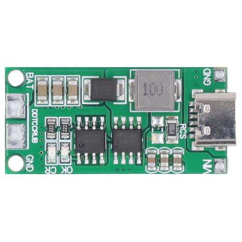 Module de chargeur de batterie 4S Type C à 16,8 V CC 3-6 V 1 A Entrée 0,28 A Charge