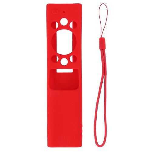 Étui de télécommande TV Silicone Skin Friendly Anti Slip Lavable Housse de protection à distance pour SAMSUNG BN59 Rouge