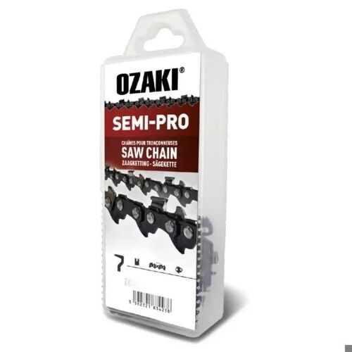 OZAKI Chaine ZK325SC58-E72 coupe de 45 cm, 72 maillons, pas 0.325, jauge 1,5 (0,058) chaine tronconneuse