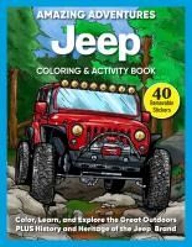 Amazing Adventures Jeep(R) Coloring & Activity Book