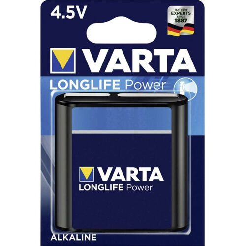 BLISTER 1 PILE PLATE 4,5V 3LR12 VARTA