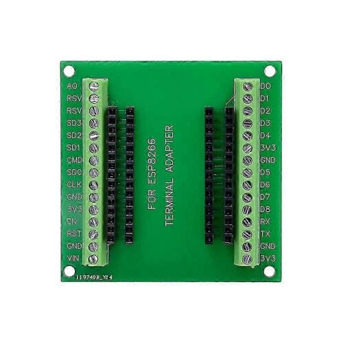Carte de dérivation ESP8266 ESP8266 carte d'extension GPIO 1 en 2 pour 38 broches ESP8266 carte de développement ESP-12E NodeMCU