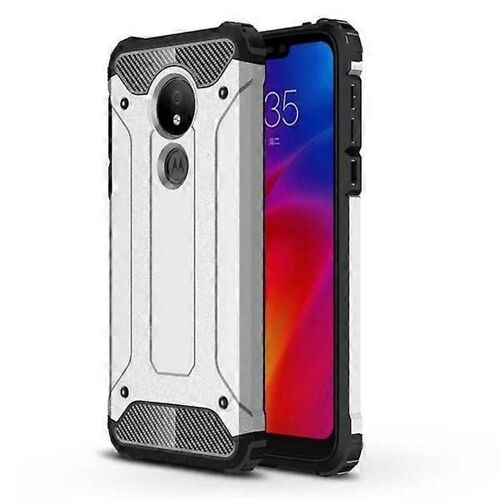 Garde Armour Motorola Moto G7 Power Skal - Argent Silvergr