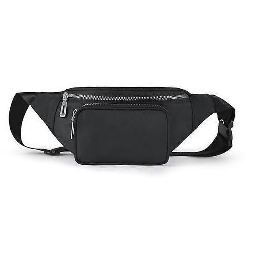 Sac banane Nylon - 2 compartiments + compartiment extérieur