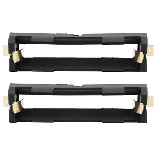 Conteneur de stockage de boîte de support de batterie unique 2pcs pour SMD 18650 bricolage alimentation de charge