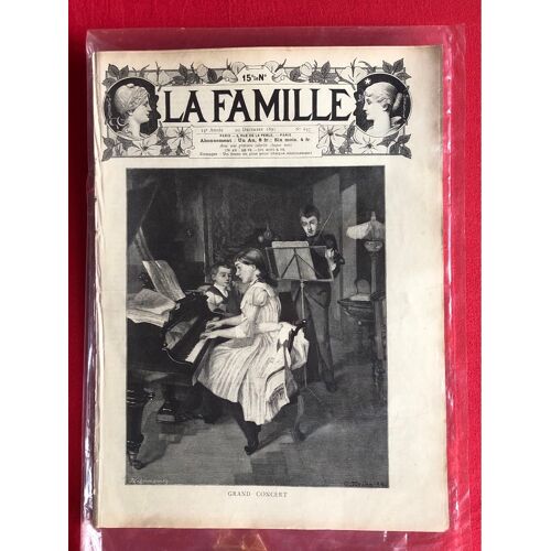 La Famille, Décembre 1891
