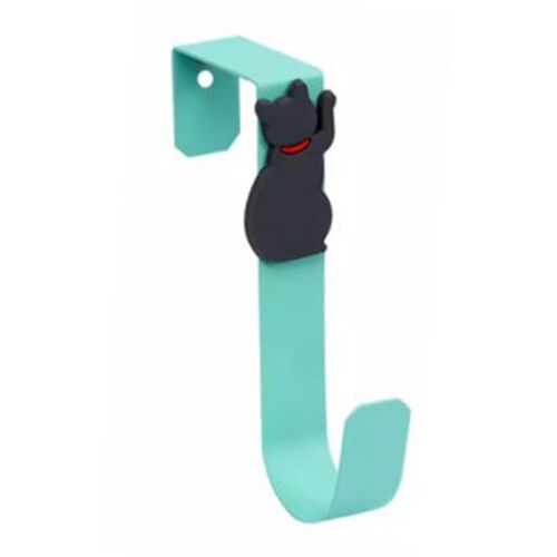 Crochet de cloison de bureau motif mignon portable prévenir les rayures accroche-porte crochets pour suspendre les sacs clés