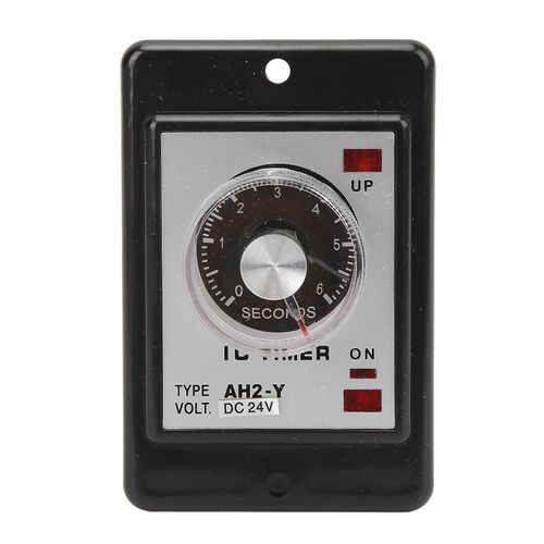 Contrôleur De Temps Ah2-Y 6s Minuterie Compacte De Type Pointeur De 8 Pieds Pour Équipement D'automatisation Armoires Électromécaniques24v Dc