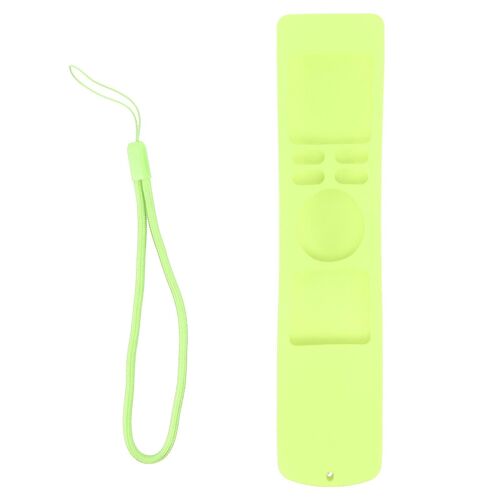 Étui de télécommande TV Silicone souple antichoc Conception antidérapante Housse de protection de télécommande TV pour Xiaomi Mi 4S TV Vert fluorescent