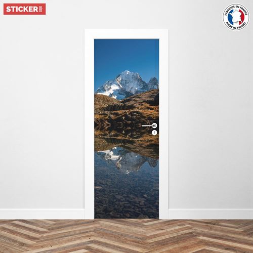 Sticker Porte Aiguille Verte - 204 x 73 cm
