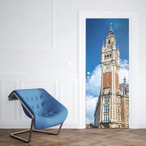Sticker Porte Beffroi de Lille - 204 x 73 cm