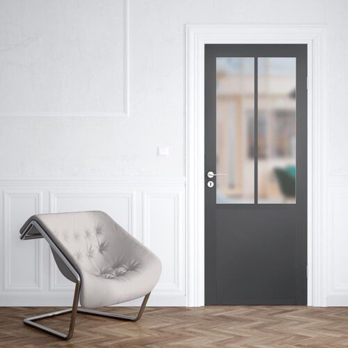 Sticker Porte Verriere Atelier 2 Vitres - 204 x 73 cm