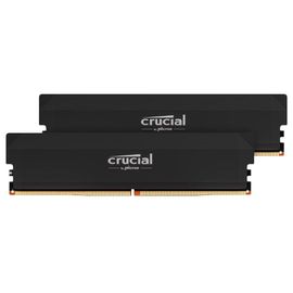 Crucial Pro - Overclocking Edition - DDR5 - kit - 32 Go: 2 x 16 Go - DIMM 288 broches - 6000 MT/s / PC5-48000 - CL36 - 1.35 V - mémoire sans tampon - noir