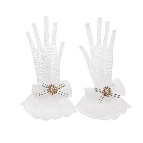 Gants En Dentelle Noire Noire Fille Gants En Dentelle Lolita Fille
