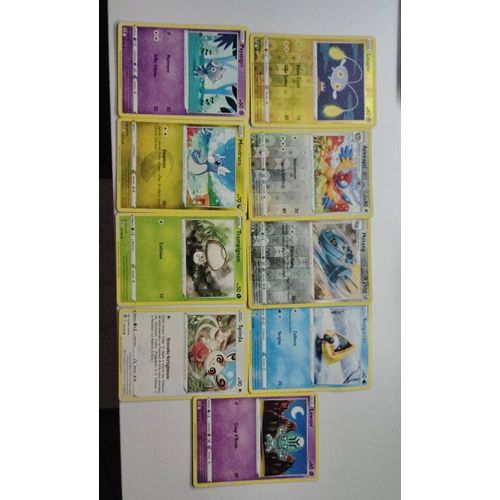 Lot Tempête Argentée, 3 Reverse + 6 Commune