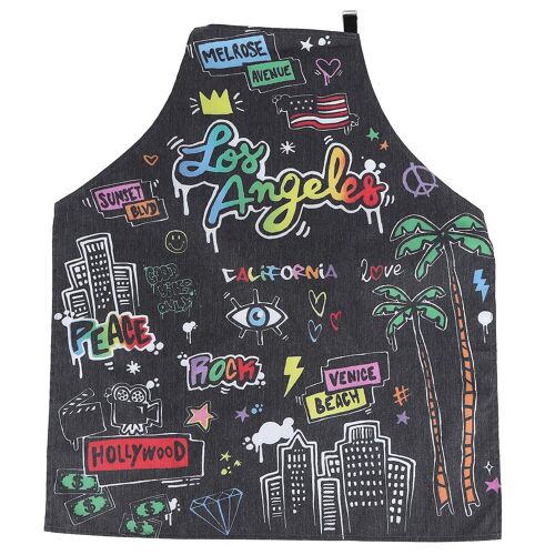 Tablier de cuisine Tablier sans manches imprimé de bande dessinée pour la cuisson des accessoires de nettoyage de cuisineType 5