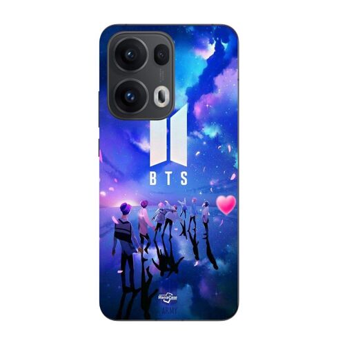 Coque Pour Oppo Reno 13 Pro 5g Bts Groupe Symbol Army