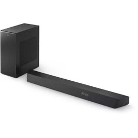Philips TAB89507/10, 3.1.2ch Dolby Atmos Soundbar with Wireless Subwoofer, Noir