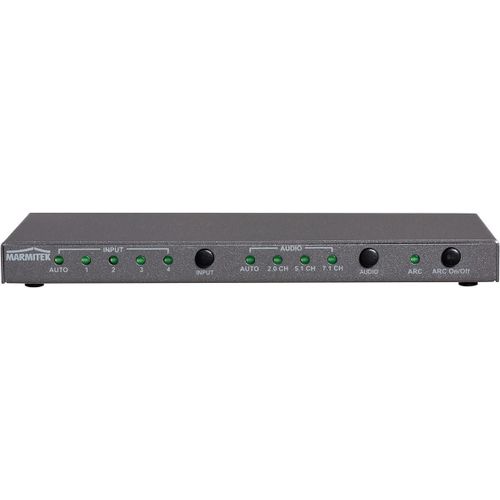 Marmitek Connect 621 UHD - 2.0 - commutateur vidéo/audio - 4 x HDMI - de bureau